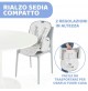 Chicco Polly Progres5 Seggiolone Pappa Regolabile per Bambini 0 Mesi - 3 Anni (15 kg), Trasformabile in Rialzo Sedia Bambini, Reclinabile a Sdraietta, con 4 Ruote e Chiusura Compatta - Beige